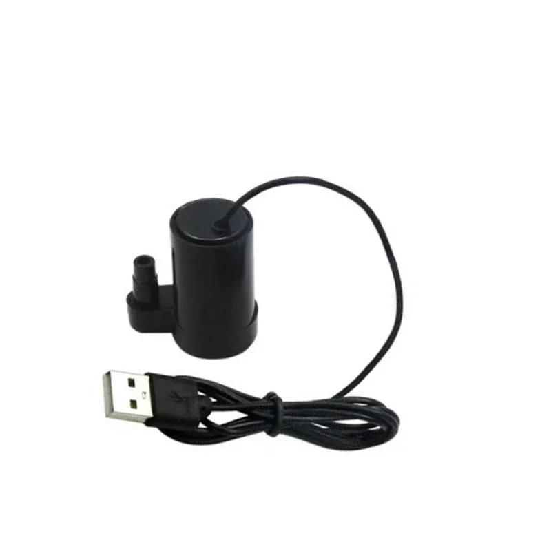 Супер Тихая DC 5В USB Бесщеточная Моторная Помпа Портативный Погружной Водяной Насос Гидропоника Аквариум Циркуляция Воды Искусственный Фонтан