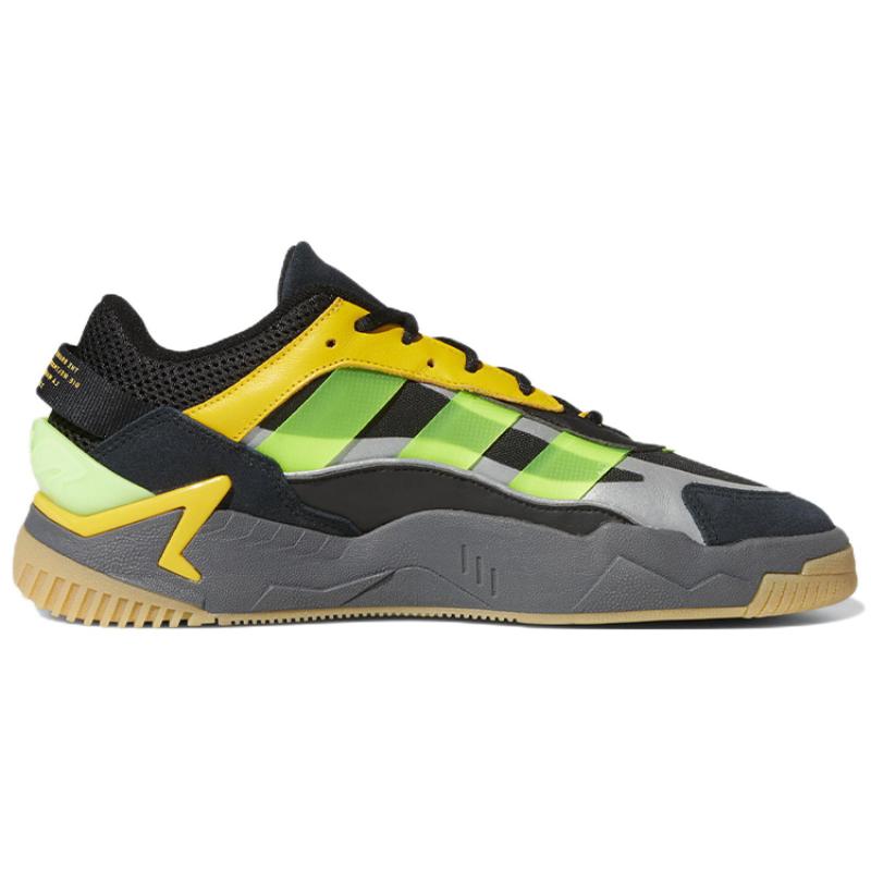 adidas Кроссовки Niteball 2 'Черный Сигнальный Зеленый' GX0771