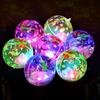 Multistyles Children Luminous Toys Colorful Glowing Bouncy Ball Cute Flash Jumping Ball