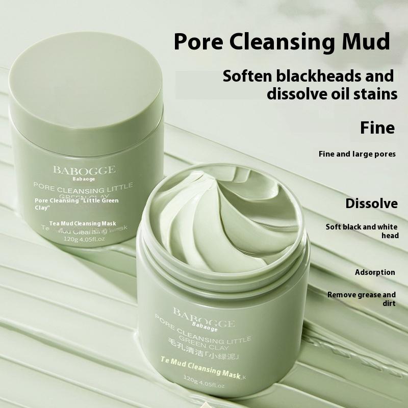 Cleansing Mask Deep Cleansing Blackhead and Pimples-removing Mask Green Tea Mud Mask