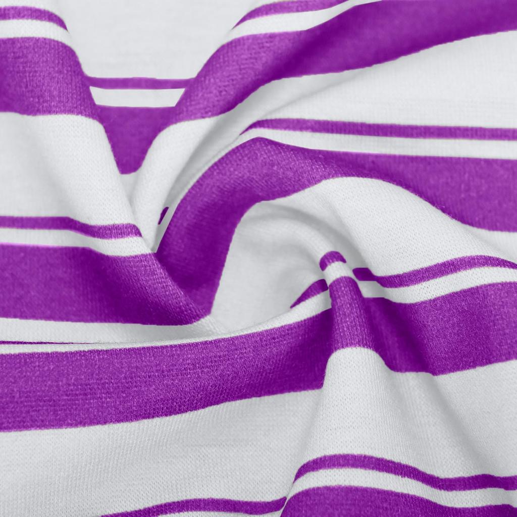 Женское свободное удобное повседневное и модное платье без рукавов в полоску и клетку