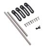 Metal Front Rear Modular Bumper     Fit for   1Celsius10 RC Crawler Chassis Alloy   Mount Set