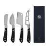 420 Stainless Steel Small Dinner Dark Wood Handle Charcuterie Cheese Fruit Cutter Server Mini Butter Spreader Cutlery Tool 6