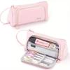 Cute Large Capacity Pencil Case Multi-functional Multi-layer Pencil Bag Portable with zipper Stationery Pouch School