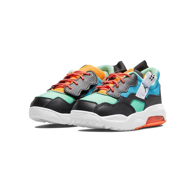 Air Jordan MA2 TD Black Light Blue Fury Baby Sneakers Multi-Color Green-Glow CW6596-043