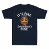 Fine TShirt Fine Fine Im Funny Drink Owl Coffee Owl Its Unisexs Everythings