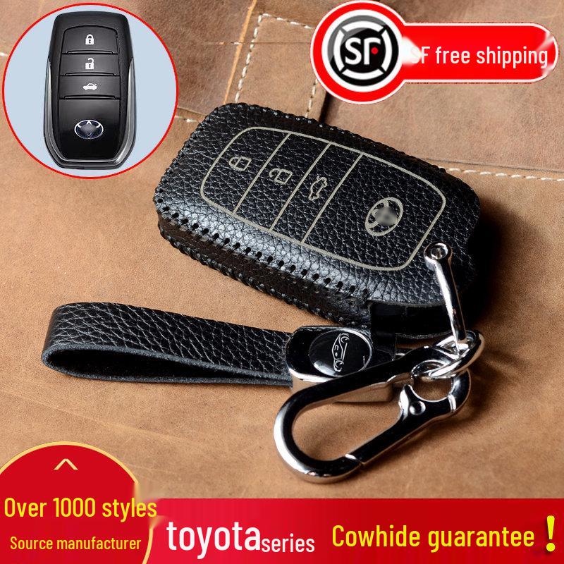 Чехол для ключей брелок для Toyota Crown, Levin, Corolla, RAV4, C-HR, Camry, Vellfire, Sienna