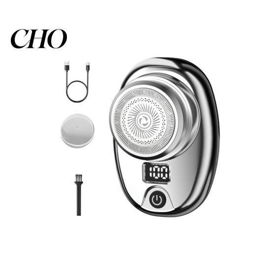 Portable Travel Shaver Mini Electric for Men, LED Display Rechargeable Wet Dry Fast Shaving Razor Razor, Waterproof Beard Trimmer Travel, Home, Office