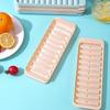 Форма для лотка для ледяных палочек с крышкой, пищевой класс, легко снимается, не содержит BPA, напитки, виски, коктейли, длинная полоса, форма для изготовления кубиков льда, кухонные принадлежности