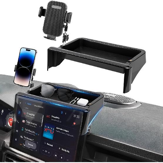 Car Phone Holder Fit for Toyota Camry LE/SE 2025-2026 Accessories -Cell Phone Mount for Camry 8 inch Touchscreen Hands-Free 360° Rotation(NOT FIT
