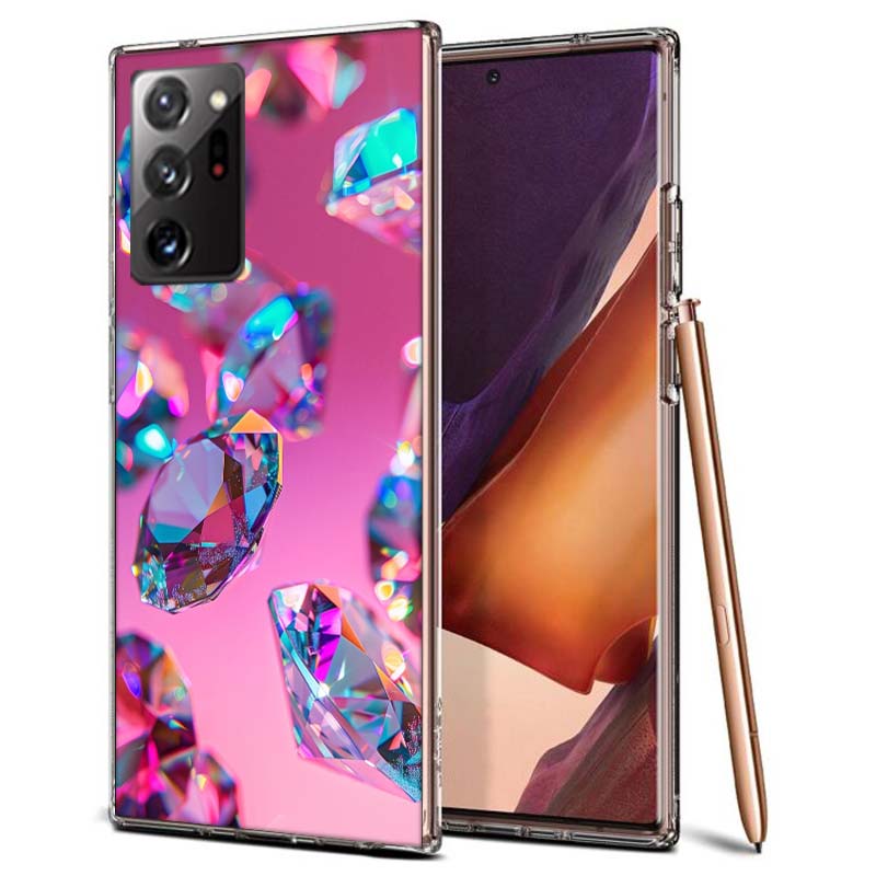 Сияющий и ослепительный чехол для телефона с бриллиантами для Samsung A55 A35 A25 A15 A07 A05S A16 A17 A26 A36 A37 A56 A57 Galaxy Note 2