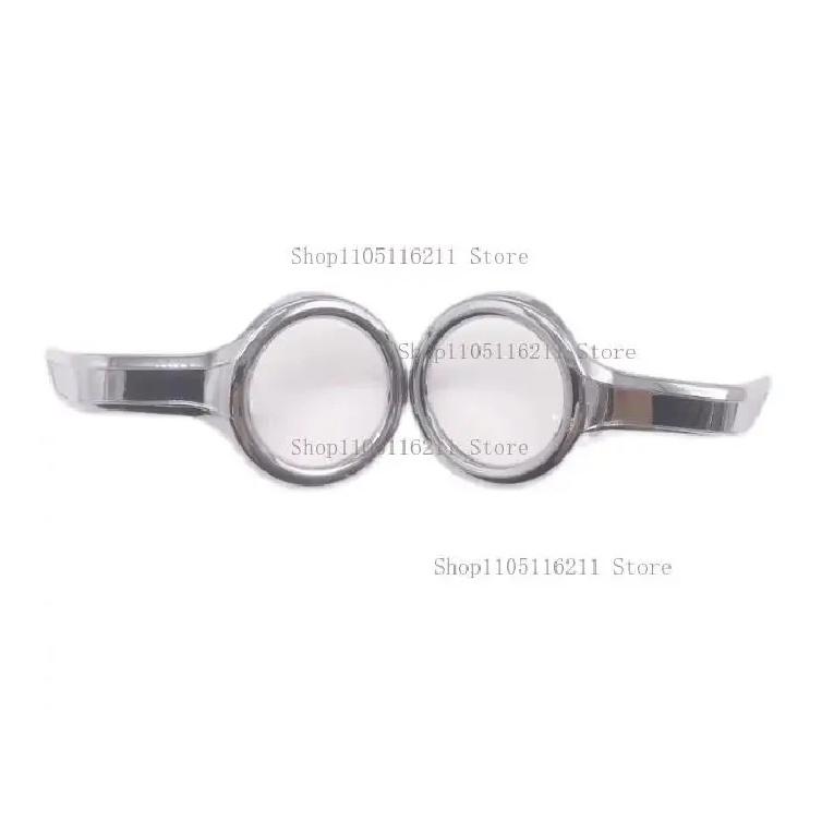 For Honda Gold Wing GL 1800 Goldwing Tour 2018- Motorcycle Accessories Chrome Fog Light Trim Rings ABS Plastic