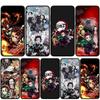 Чехол для iPhone 17 16 15 Xiaomi Poco Redmi Note 14 13 12 11 Pro Max 9 16e Samsung Galaxy S25 S24 OPPO Huawei Demon Slayer Tanjirou Nezuko Чехол для телефона