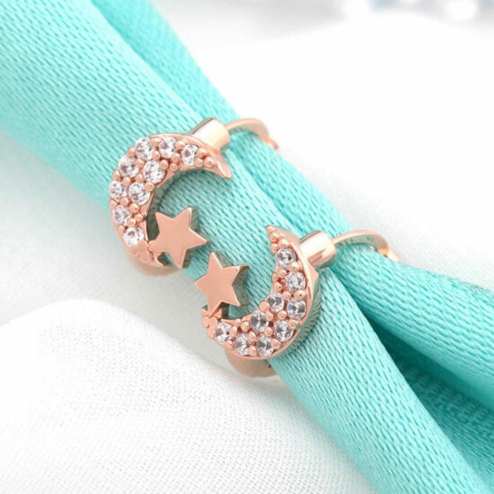 14K Gf Rani Gold Field Pin One-Touch Ring Gold Needle Earrings