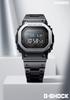 Часы Casio G-Shock GMW-B5000MB-1JF, Мужские, Bluetooth, Полностью металлические, Радиоуправляемые, Питание от солнечной энергии, Многослойная черная отделка, Оригинальный японский продукт
