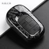 Abs Carbon Fiber Style Car Key Case Cover For Honda Civic 11Th Accord Cr-V Hr-V Pilot Vezel Zr-V Crv Key Protector Accessories