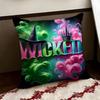 Movie WWicked Cushion Cover Reversible Soft Durable Pillow Cover Home  Car MultiScene Use for Daily Comfort