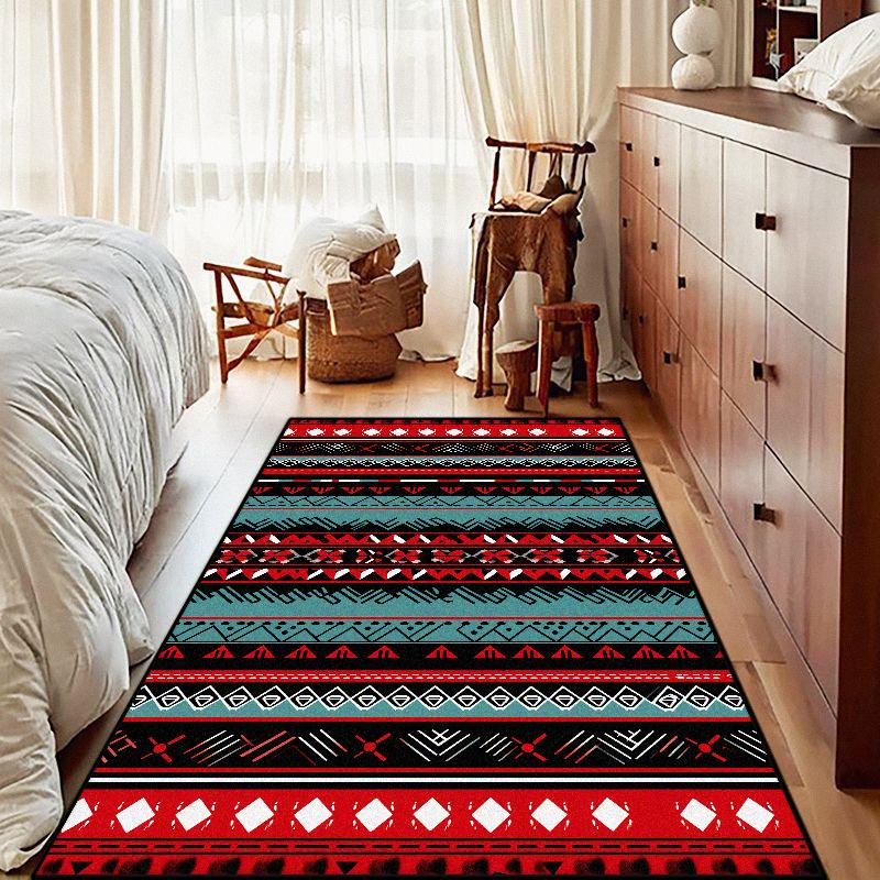 Декоративный ковер в марокканском стиле для гостиной, большого размера, мягкий, нескользящий коврик для детей, легко чистится, ковер для столовой, настраиваемый