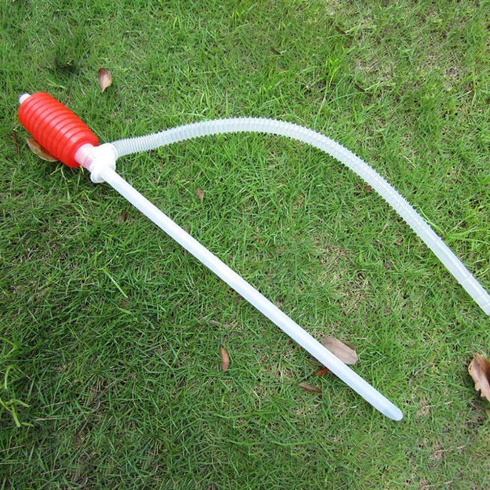 Gasoline pump Manual Siphon Tubing Hand Pump Car Fuel Oil Change Car Siphon Hose Transfer Sucker
