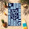 New York City FC (5) Theme Beach Towel Sand Resistant Soft And Comfortable Suitable For The Pool Camping Yoga And Diving A Travel