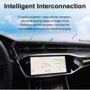 Поддержка Carplay Ai Box Автомобильный мультимедийный плеер 4+32G Android Беспроводное зеркальное отображение