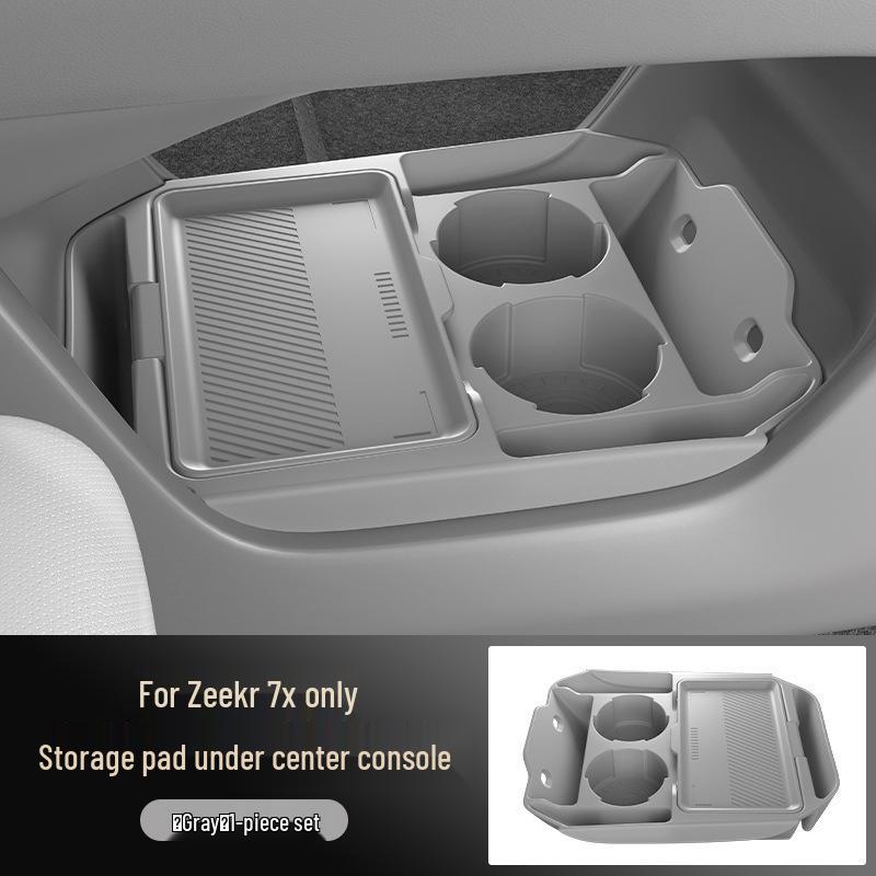 Zeekr 7X Silicone Storage Box for Center Console Glasses and Accessories