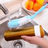 2/3/4 шт. Длинная ручка щетка мягкая щетина длинная ручка отверстия для подвешивания дизайн скребок для чистки чашек кухонный инструмент для чистки
