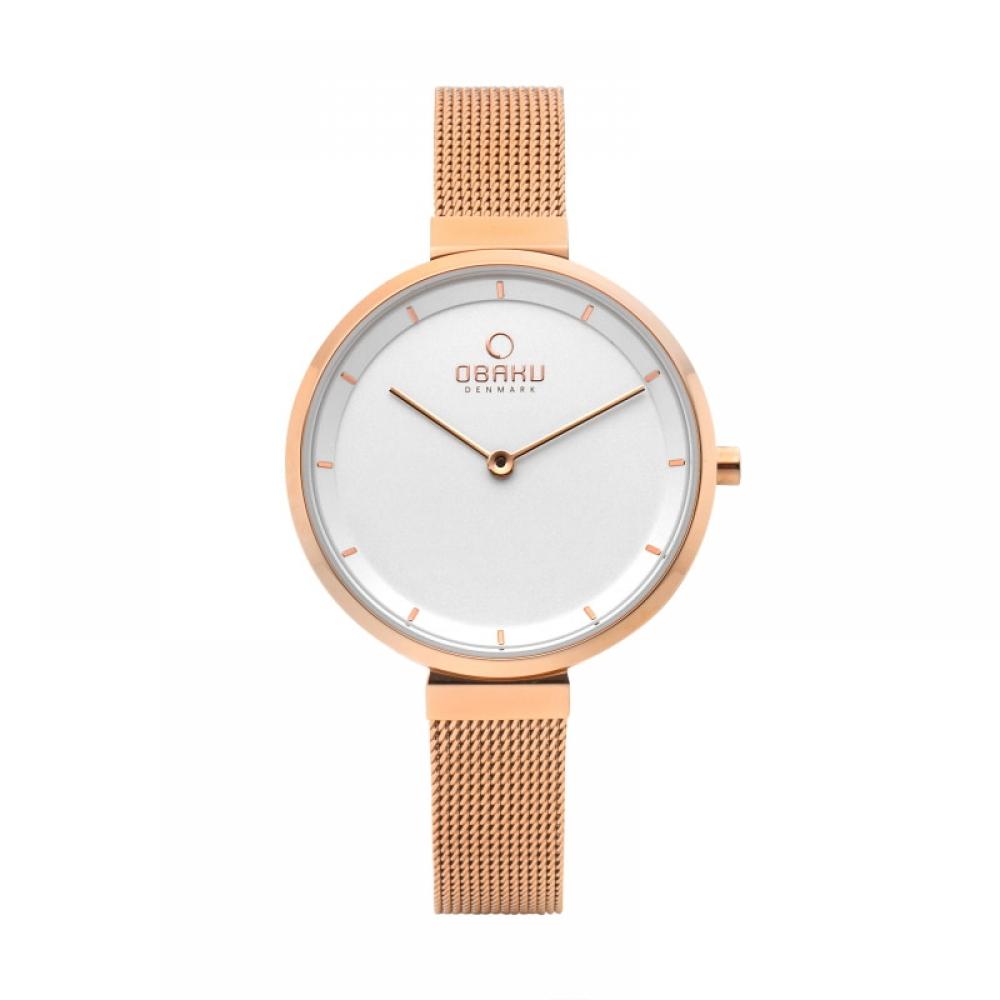  Официально импортированные оригинальные женские металлические часы Obaku V225lxvimv Blom