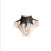 PESENAR Day of The Dead Costume Accessories Halloween Dia De Los Muertos Women Mask Masquerade Headpiece Veil