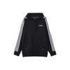 Neo Casual Pullover Hoodie with Three Stripes Men Tops Black GP4925