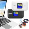Мобильный Wi-Fi роутер 4G 150 Мбит/с Беспроводной роутер 4G LTE 3000 мАч Портативный карманный модем MiFi Мобильная точка доступа Wi-Fi со слотом для SIM-карты