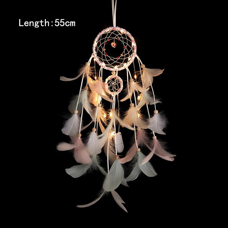 Dream Decor Catcher Wind Chimes Girl Home Подвесные детские украшения для детской спальни и детской комнаты Эстетические аксессуары Декор