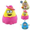 Lovely My Pet Alien Plush Pou Doll Stuffed Fruit Toy Super Soft Short Plush