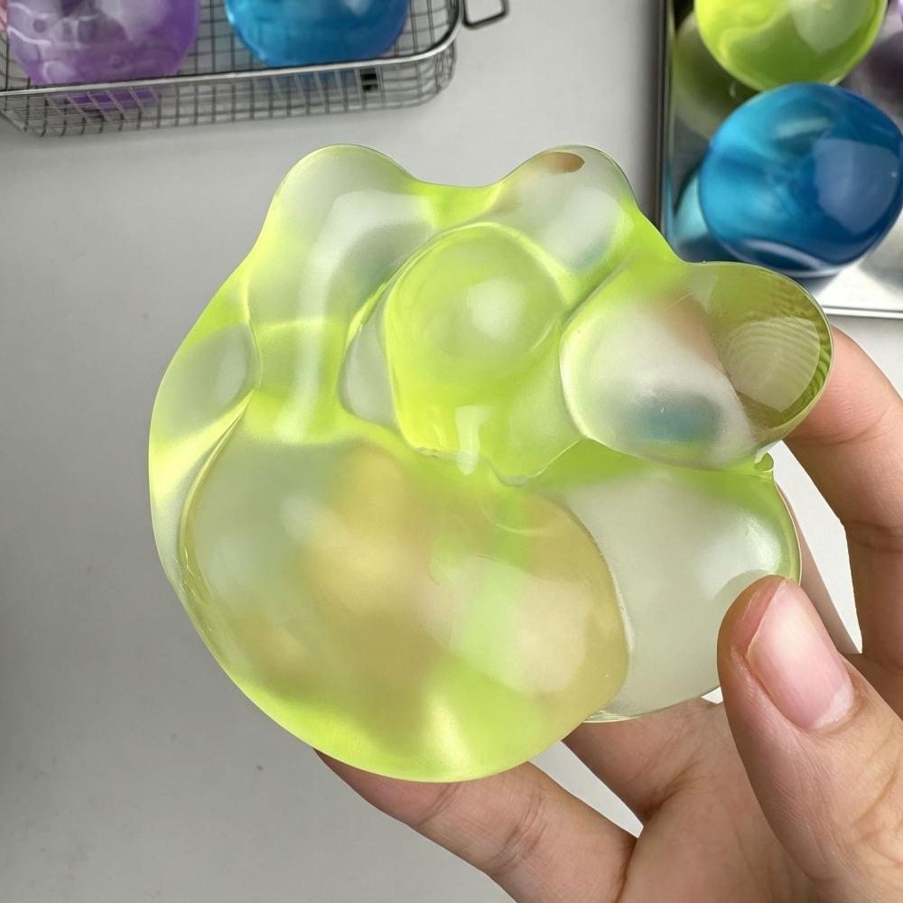 Soft Squeeze Sensory Fidget Ball Petrolatum Material Slow Rebound Pinch Toy For Kids Adults