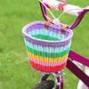 Kids Bikes Basket Plastic Wovens Bikes Basket Childrens Bicycles Handlebars Basket