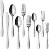 Tsubame-Sanjo Dinner Cutlery Set, 10 Pieces, 18-0 Stainless Steel, Made In Japan