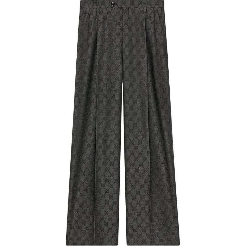 Gg logo-print trousers (Unisex) Casual Pants 715693 ZAKF8 1016