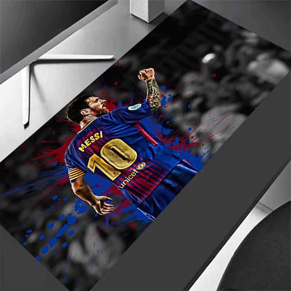 Messi's Iconic Celebration Large Mouse Pad Office Mouse Mats Study Desk Mat Non-Slip Rubber Base Perfect for Office Laptop Gaming Setup