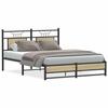 VidaXL Bed Frames Without Mattress Sonoma Oak 150x200 Cm 4106964