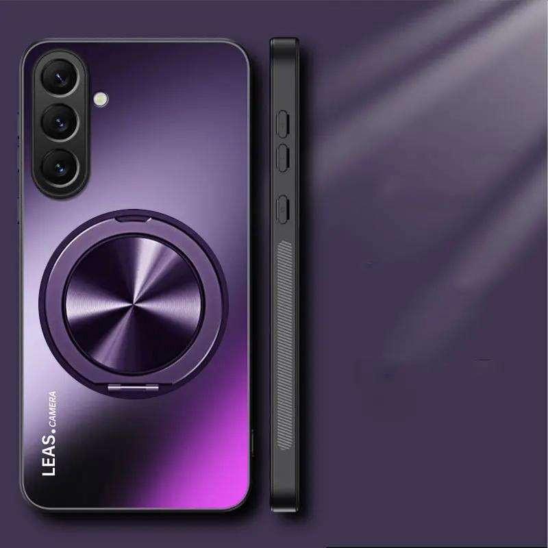 Матовый твердый ПК противоударный чехол для POCO F7 Pro X7 Pro F7 Ultra M7 Pro с магнитной подставкой-держателем, чехол-бампер для телефона для Redmi Turbo 4 Pro