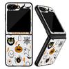 Чехол Halloween Ghost Pumpkin для Samsung Galaxy Z Flip 8 7 FE 6 5 4 Z Flip8 Flip7 Flip6 Flip5 Гибридная кожаная накладка Жесткий бампер из ПК