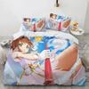 3D Печать Аниме Cardcaptor Sakura Комплект Постельного Белья Спальня Мягкое Современное Покрывало Удобное Мягкое Пододеяльник Удобный Чехол для Одеяла И Наволочка