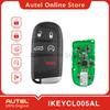 AUTEL IKEYCL005AL 5 Buttons Universal Smart Remote Key for KM100/IM508/IM608