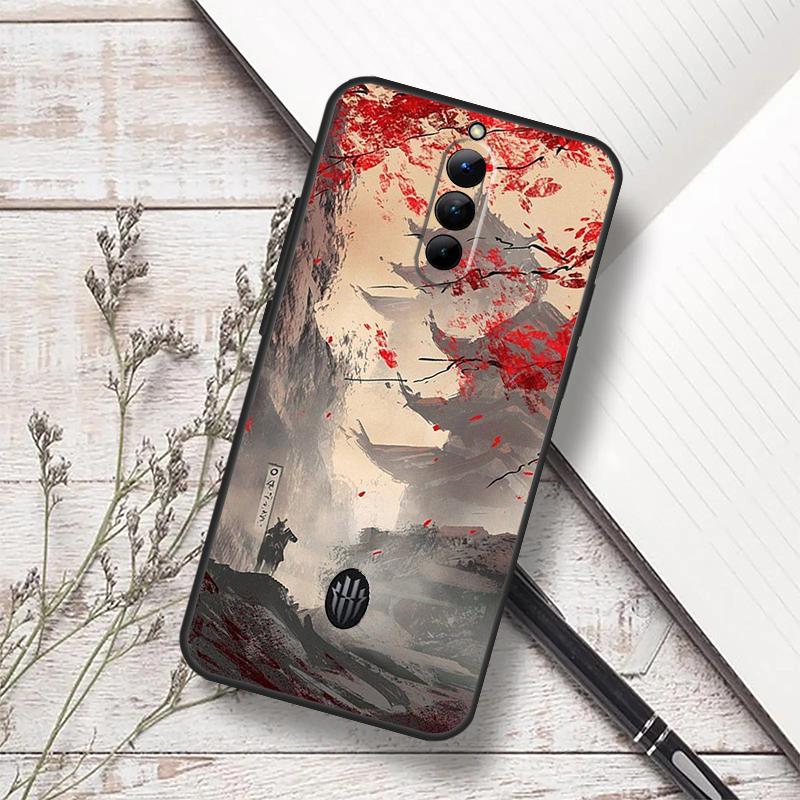 Художественный чехол в японском стиле для ZTE Nubia RedMagic 6 7 6S 7S Pro 5G RedMagic 11 8 8S 9 9S 10S Pro Plus 10 Air Cover