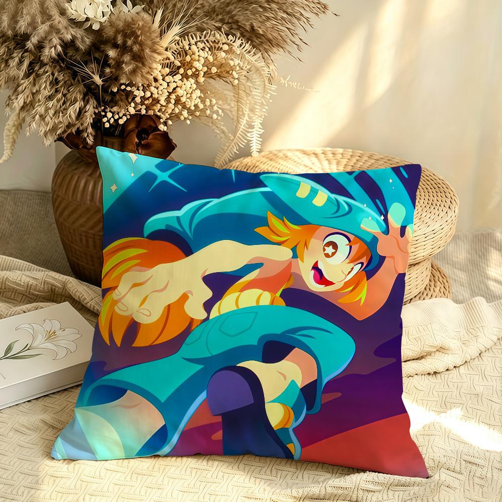 Video Game WwakfuS cushion cover Soft Smooth Hidden Zipper Washable Decorative Couch Office Housewarming Gift