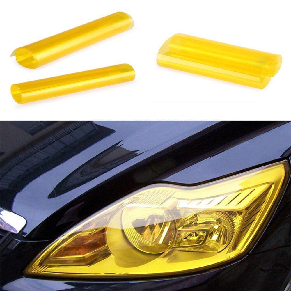 High Quality Roll ANY Brand New Golden Wrap Fog Durable Yellow Car Tint Headlight Film