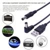 Надежный USB-кабель питания DC5.5 x 2.1мм, подходит для навигаторов, радиоприемников и будильников, длина 1 метр / 39,37 дюйма
