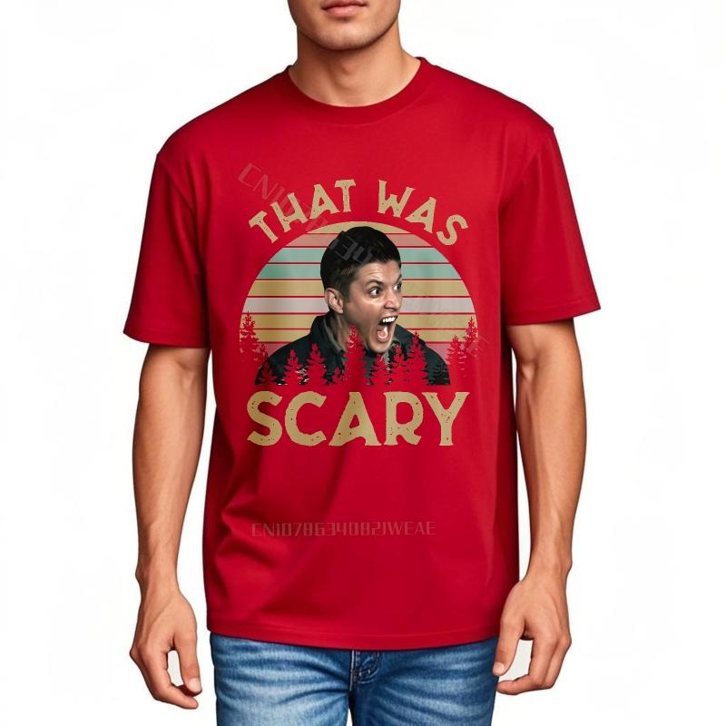 Unisexs Top Casual Plus Size Tshirt That Was Scary Sunset Design Summer Quick Dry T Shirt Minimalist Plus Size Tshirt Daily Wear