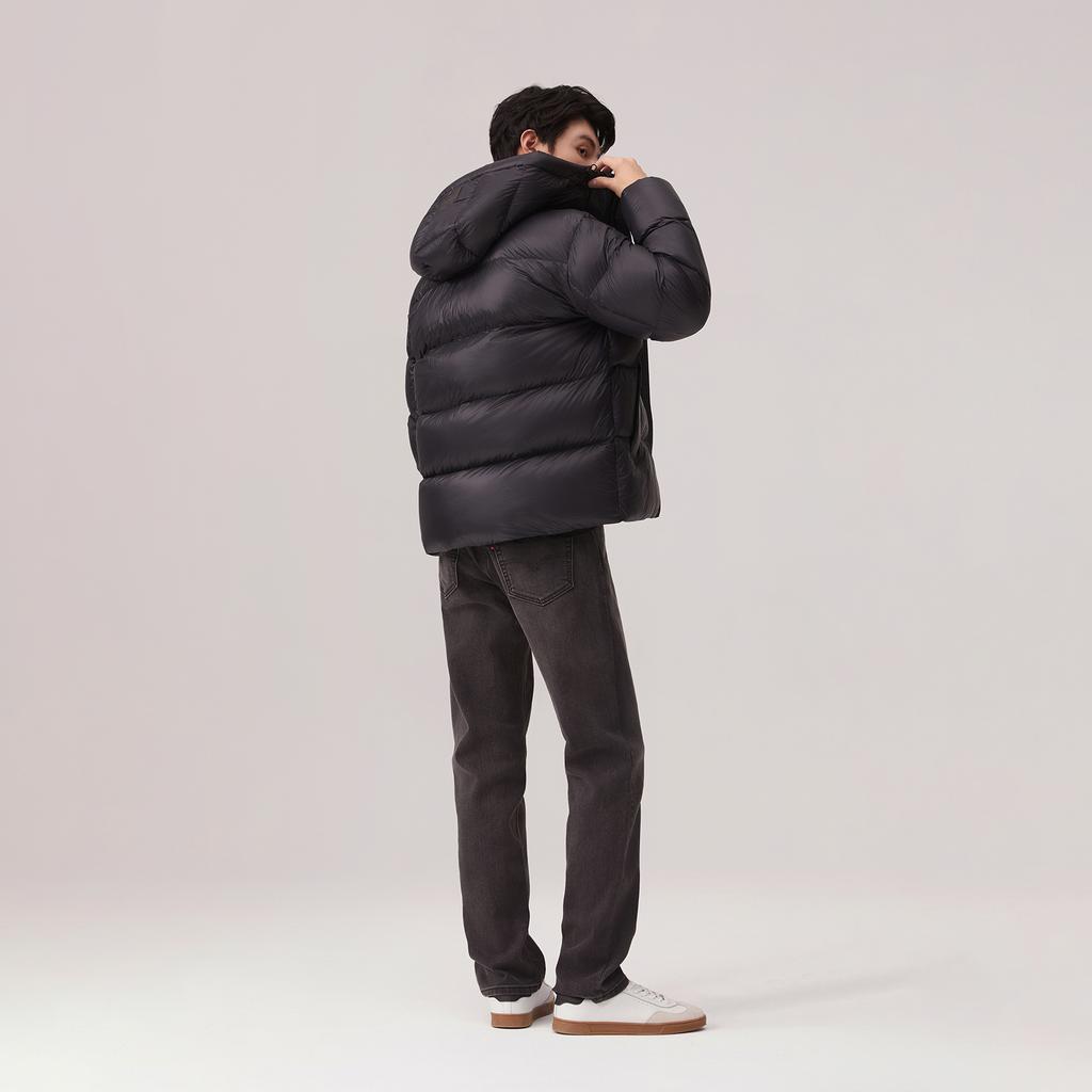 Levi's Мужская пуховая куртка сине-черная 002ND-0000