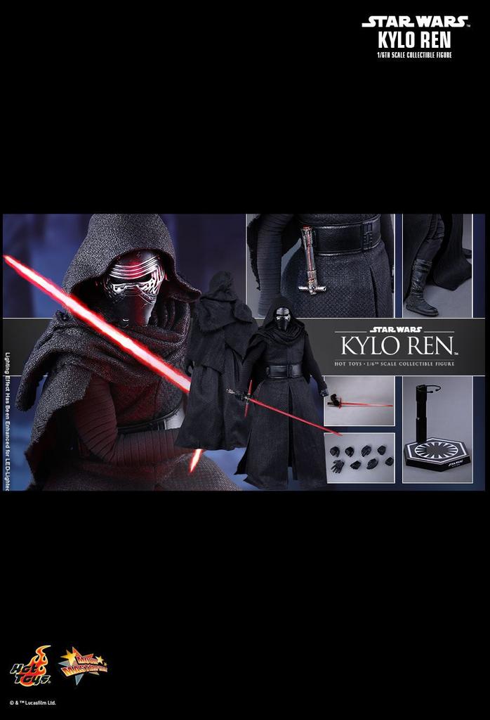Фигурка Hot Toys MMS320 - Звездные войны : Пробуждение силы - Кайло Рен